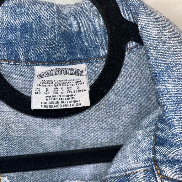 H2 Jean Jacket Loony Tunes Small - Picture 5 of 6
